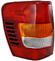 1999 Jeep Grand Cherokee - Driver and Passenger Side Halogen Tail Light, Without bulb(s), OE Replacement