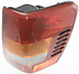 1999 Jeep Grand Cherokee - Driver and Passenger Side Halogen Tail Light, Without bulb(s), OE Replacement