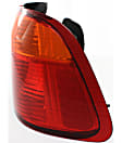Driver and Passenger Side, Outer Halogen Tail Light, Without bulb(s), OE Replacement