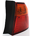 Driver and Passenger Side, Outer Halogen Tail Light, Without bulb(s), OE Replacement