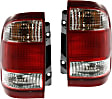 Driver and Passenger Side Halogen Tail Light, With bulb(s), OE Replacement