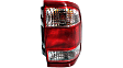Driver and Passenger Side Halogen Tail Light, With bulb(s), OE Replacement