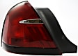 Driver and Passenger Side Halogen Tail Light, Without bulb(s), OE Replacement