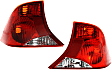 Driver and Passenger Side Halogen Tail Light, Without bulb(s), OE Replacement