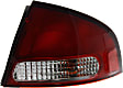 2001 Nissan Sentra - Driver and Passenger Side Halogen Tail Light, With bulb(s), OE Replacement