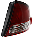 2001 Nissan Sentra - Driver and Passenger Side Halogen Tail Light, With bulb(s), OE Replacement