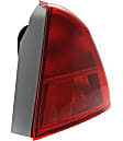 Driver and Passenger Side, Outer Halogen Tail Light, With bulb(s), OE Replacement