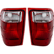 2002 Ford Ranger - Driver and Passenger Side Halogen Tail Light, Without bulb(s), OE Replacement