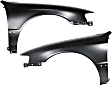 Front, Driver and Passenger Side Fenders