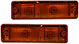 Front, Driver and Passenger Side Turn Signal Light, With bulb(s)