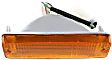 Front, Driver and Passenger Side Turn Signal Light, With bulb(s)