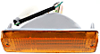 Front, Driver and Passenger Side Turn Signal Light, With bulb(s)