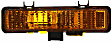 Front, Driver and Passenger Side Turn Signal Light, Without bulb(s)