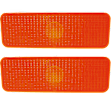 Driver and Passenger Side, Turn Signal Lens, Set of 2