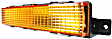Front, Driver and Passenger Side Turn Signal Light, Without bulb(s)