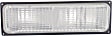 Front, Driver and Passenger Side Turn Signal Lights, without Bulb, For Models with Dual Sealed Beam Headlights