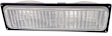 Front, Driver and Passenger Side Turn Signal Lights, without Bulb, For Models with Dual Sealed Beam Headlights