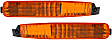 Front, Driver and Passenger Side Turn Signal Light, With bulb(s)
