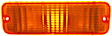 Front, Driver and Passenger Side Turn Signal Light, Without bulb(s)