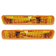 Front, Driver and Passenger Side Turn Signal Light, With bulb(s)