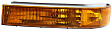 Front, Driver and Passenger Side Turn Signal Lights, Without bulb(s)