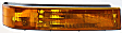 Front, Driver and Passenger Side Turn Signal Lights, Without bulb(s)