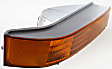 Front, Driver and Passenger Side Turn Signal Lights, Without bulb(s)