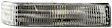 Front, Driver and Passenger Side Turn Signal Light, Without bulb(s)