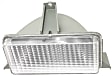 Driver and Passenger Side Parking Lights, Without bulb(s), For Models With Single Headlights