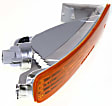 Front, Driver and Passenger Side Turn Signal Light, With bulb(s)