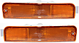 Front, Driver and Passenger Side Turn Signal Light, With bulb(s)