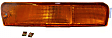 Front, Driver and Passenger Side Turn Signal Light, With bulb(s)