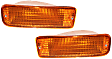 Front, Driver and Passenger Side Turn Signal Light, With bulb(s)