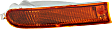 Front, Driver and Passenger Side Turn Signal Light, With bulb(s)
