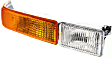 Front, Driver and Passenger Side Turn Signal Light, Without bulb(s)