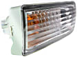 Front, Driver and Passenger Side Turn Signal Light, With bulb(s)