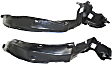 Front, Driver and Passenger Side, Fender Liner