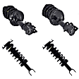 SET-1331744L-C Front and Rear, Driver and Passenger Side Fully Loaded Strut