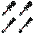 SET-1331751L-C Front and Rear, Driver and Passenger Side Fully Loaded Strut, Wagon