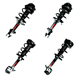 SET-1331754L-C Front and Rear, Driver and Passenger Side Fully Loaded Strut, AWD, Sedan