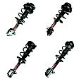 SET-1331761L-C Front and Rear, Driver and Passenger Side Fully Loaded Strut, AWD