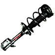SET-1331772L-R Rear, Driver and Passenger Side Fully Loaded Strut, Sedan