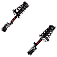 SET-1331785L-R Rear, Driver and Passenger Side Fully Loaded Strut, FWD