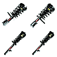 SET-1332321L-C Front and Rear, Driver and Passenger Side Fully Loaded Strut