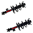 SET-1333372L-F Front, Driver and Passenger Side Fully Loaded Strut
