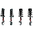 SET-1333432L-C Front and Rear, Driver and Passenger Side Fully Loaded Strut, AWD