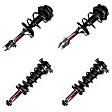 SET-1333439L-C Front and Rear, Driver and Passenger Side Fully Loaded Strut