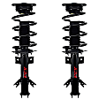 SET-1333737-F Front, Driver and Passenger Side Fully Loaded Struts, Except Electronic Adjustable Suspension
