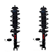 SET-1333751L-F Front, Driver and Passenger Side Fully Loaded Strut, FWD