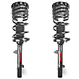 SET-1336303-R Rear, Driver and Passenger Side Fully Loaded Strut, Sedan